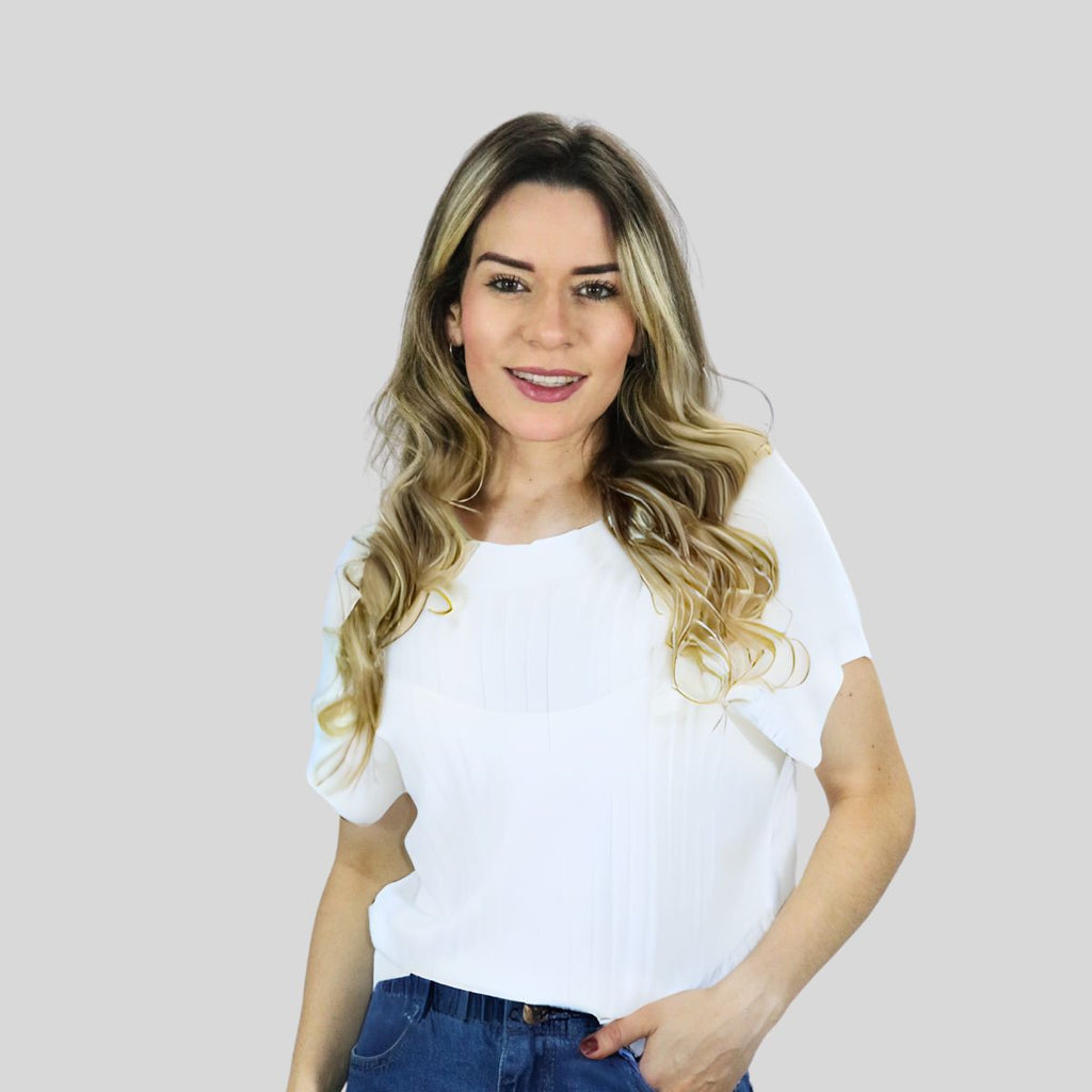 Blusa fashion feminina moderna